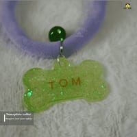 Nameplate collar with phone number_img_2