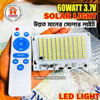 60W 3.7V Solar LED Light With Remote Control Remote LED Light (Battery Not Included)_img_0