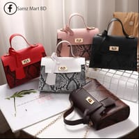 Gorgeous Snake leather pattern One Shoulder Bag Small_img_0