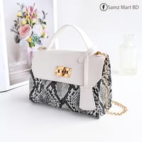 Gorgeous Snake leather pattern One Shoulder Bag Small_img_2