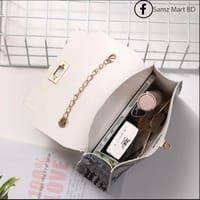 Gorgeous Snake leather pattern One Shoulder Bag Small_img_7