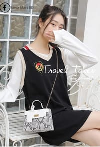 Gorgeous Snake leather pattern One Shoulder Bag Small_img_10