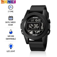 Skmei Digital Fashionable Green Light Watch For Men's_img_3