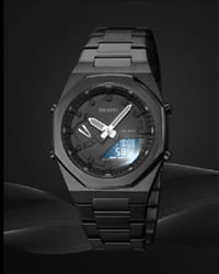 SKMEI Dual-Display Electronic Watch With Luminous Waterproof Steel Strap Fashion Business Wristwatches For Men 1816_img_6