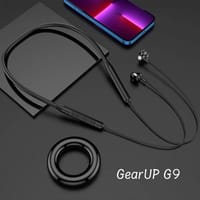 GearUP G9 Neckband Magnetic Metal Earphone With Good Quality Microphone_img_0