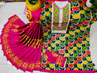 Sharee Panjabi Couple with Blouse Piece_img_0