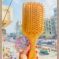 Wooden Hair Brush Square_img_0
