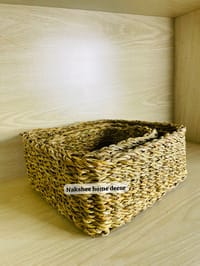 Seagrass storage busket set 10/10", 9/9",7/7" inch_img_2