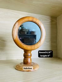 Wooden Stand Mirror_img_0