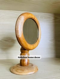 Wooden Stand Mirror_img_1