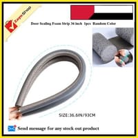 Door Sealing Foam Strip 36 inch use for Under Door Guard  1pcs Random Color_img_4