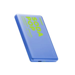 Momax 1-Power Pass Soda Pop Magnetic Wireless Power Bank 5000mah – Blue