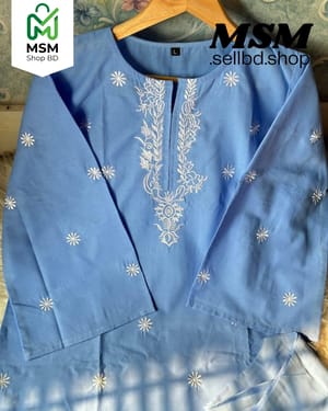 Ready-Made Embroidered 2-Piece Set