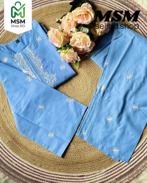 Ready-Made Embroidered 2-Piece Set