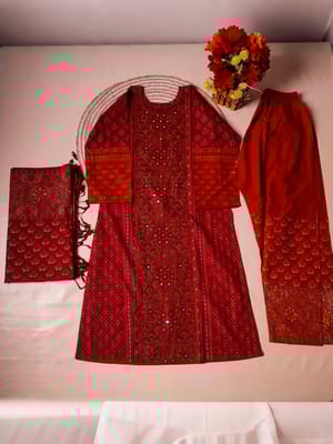 প্রিমিয়াম আড়ং থ্রিপিস