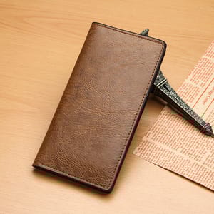Men's Wallet Long Ultra-thin Youth Multi-card Casual_img_0