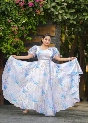 Designer Princess Long Gown - Premium China Jimichu (EID 2026)