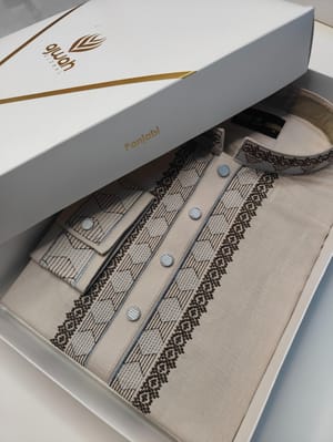 Pearl Heritage Classic Luxury Panjabi -A3P129