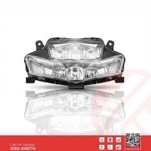 Headlight Assy for Suzuki Gixxer SF (New Model) bike.