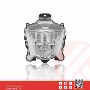 Headlight Assy for Yamaha FZS V4 bike.