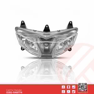Headlight Assy for Yamaha R15 V3 bike.