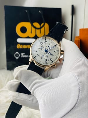 IWC || Uper White Side Rose Active Chronograph