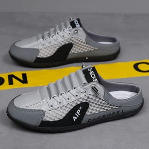 Trendy Fashionable Casual Flat Non-Slip Half Shoes - S-43_img_3