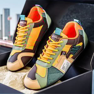 Korean Version Trend Versatile Lightweight Men's Casual Fashion Shoes  - S-32_img_1