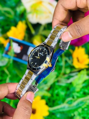 Erix Classic Two-Tone Stainless Steel Watch 51_img_1