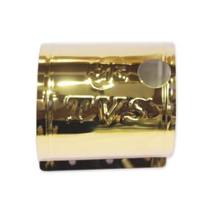 Premium Golden Silencer Cover For Tvs Metro,Metro Plus,Stryker_img_0