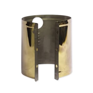 Premium Golden Silencer Cover For Tvs Metro,Metro Plus,Stryker_img_1