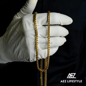 3.5mm Franco Cuban Neck Chain Golden Edition