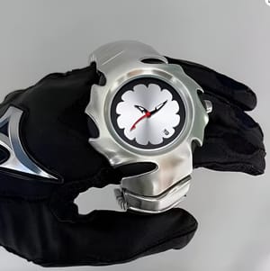 DENVOSI Premium Metal Watch – Bold Design (Silver Dial)