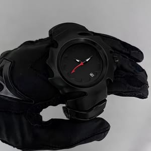 DENVOSI Premium Metal Watch – Bold Design (Full Black )