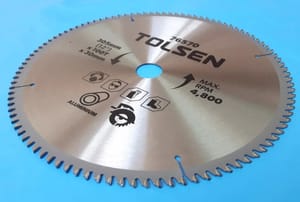TOLSEN Circular Saw Blade ( 10" | 12") For Aluminum Cutting; Model: 76560 | 76570_img_2