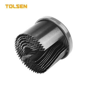 TOLSEN 7Pcs Hole Saw Set, For Wood, 25mm (1") & 50mm (2"), Bi-Metal, Double Blister | Models: 75869 | 75870_img_0