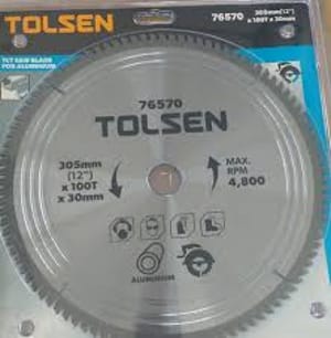 TOLSEN Circular Saw Blade ( 10" | 12") For Aluminum Cutting; Model: 76560 | 76570_img_3