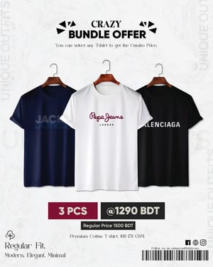 BR35 Luxury Brand Combo T-shirt