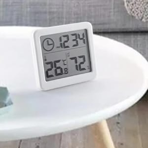 Digital Wall Clock With 3.2inch LCD Display_img_2