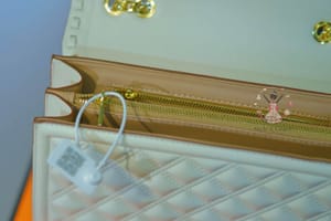 Ultra Premium Luxury Ladies Bag || Black Leather || White Leather_img_2