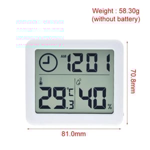 Digital Wall Clock With 3.2inch LCD Display_img_7