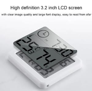 Digital Wall Clock With 3.2inch LCD Display_img_4