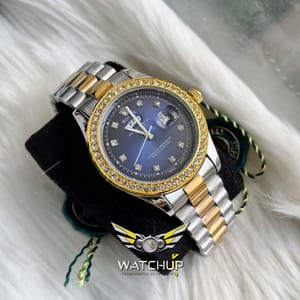 Rolex AA Grade || Dual Tone || Blue Diamond Stone_img_1