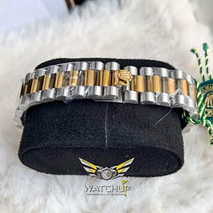 Rolex AA Grade || Dual Tone || Blue Diamond Cut_img_1