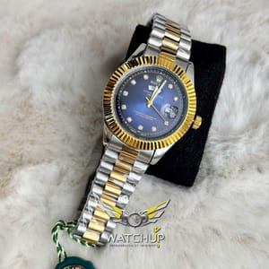 Rolex AA Grade || Dual Tone || Blue Diamond Cut_img_3