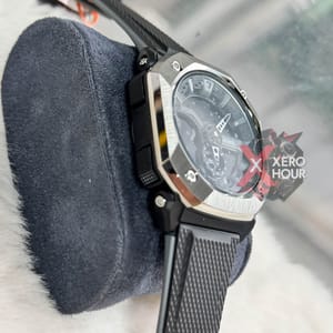 SKMEI 2272 || 3 Timer ||Silver Black || Waterproof watch_img_3