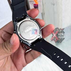 SKMEI 2243 || Dual Timer || Full Black | SS Blody || Silicon Strap_img_5