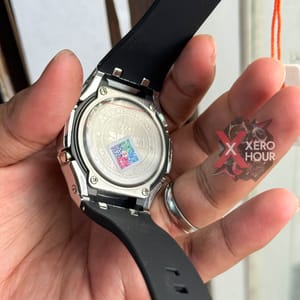 SKMEI 2243 || Dual Timer ||Silver & Black | SS Blody || Silicon Strap_img_3