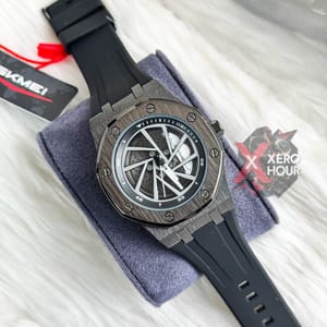 SKMEI 2359 || Full Black || Wheel Watch_img_1