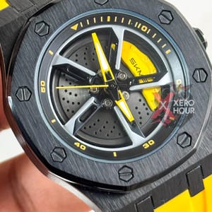 SKMEI 2359  || Yellow Black || Wheel Watch_img_1